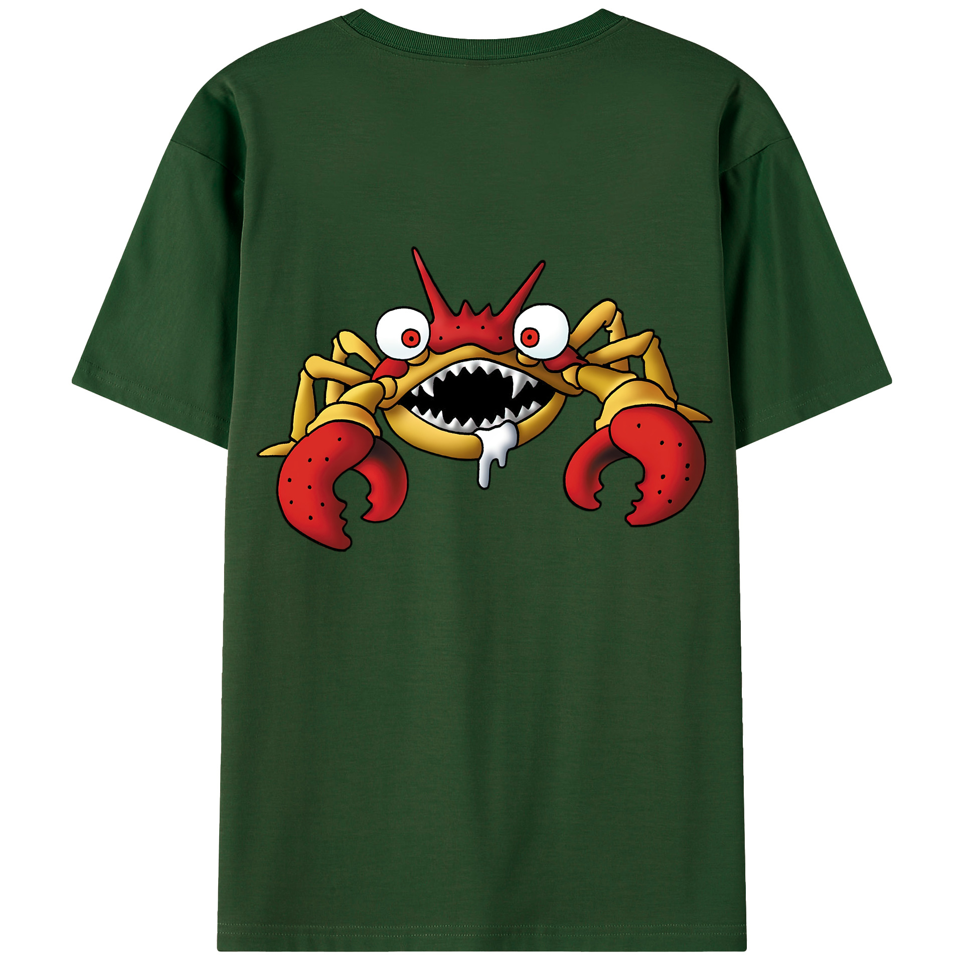 （画像用） ドラゴンクエスト Doragon Kuesuto Dragon Quest 綿100％半袖Tシャツ（背面プリント）